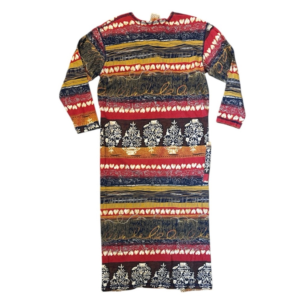 Chicos Vintage 90s Bohemian Patchwork Button Down… - image 2